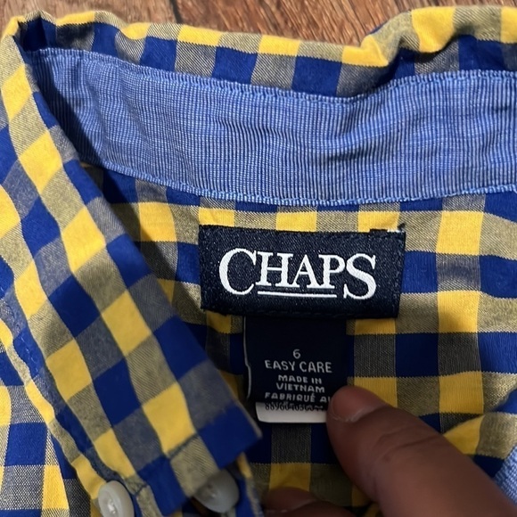Boys Chaps Button Down Shirt - Picture 4 of 5